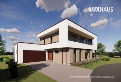 Projektiertes Flachdachhaus auf exklusivem Grund in Roth, Schleifweg!