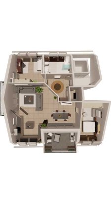 Exclusive 3-Zi. Dachterrassenwohnung