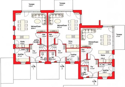 Modernes Neubau-Reihenendhaus zu vermieten