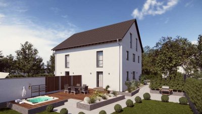 Doppelhaushälfte 166S schlüsselfertig