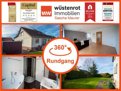 Charmantes Zweifamilienhaus mit gepflegtem Garten – Viel Platz, ruhige Lage in idyllischer Waldnähe