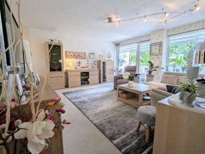 Hochparterre: Tolle 2-Zimmerwohnung mit ☀️Sonnenbalkon und Garage