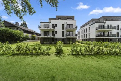 Gartenwohnung mit hochwertiger Ausstattung.