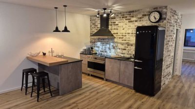 Erstbezug: Terrasse | 4 Zimmer | Industry Style Wohnküche