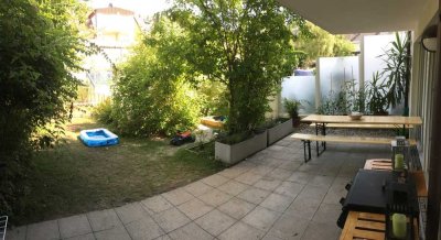 GARTENWOHNUNG MIT TERRASSE UND EXTRA HOBBYRAUM (4. Zimmer)