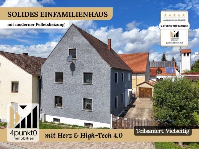 Platzwunder für Familie oder Monteure – teilsaniert, 7 Schlafzimmer