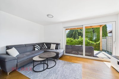 Moderne 2-Zimmer-Wohnung mit Terrasse, Garten und bester Anbindung