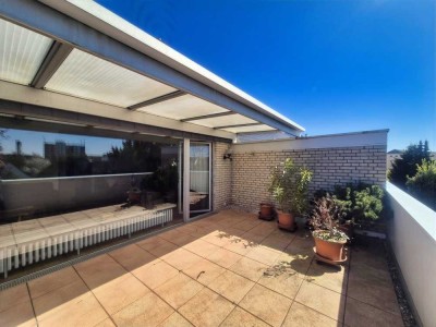 TOPLAGE IM HILDENER NORDEN - gemütliche, renovierungsbedürftige Dachterrassenwohnung