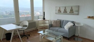 Möbliertes Einzimmerappartement mit EBK und TG-Stellplatz in unmittelbarer Nähe zum HBF-Ulm