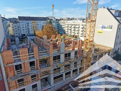 Rascher Baufortschritt! "PILLmein" - 4 Raumwohnung mit 19 m² Balkon (Top 2.12)