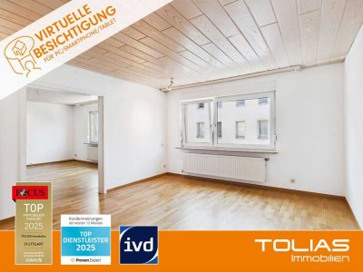 Zentrales Wohnen in Stuttgart-Mitte: Charmante 4-Zimmer-Wohnung mit Stellplatz
