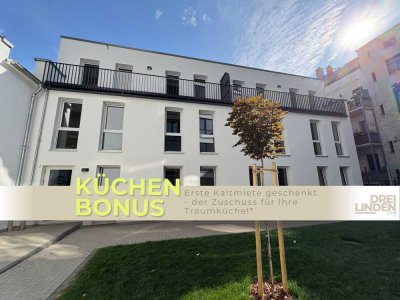 1 NKM frei: Höhere Wohnqualität durch besseres Raumgefühl in dieser 2-Zimmer-Neubauwohnung im Pro...