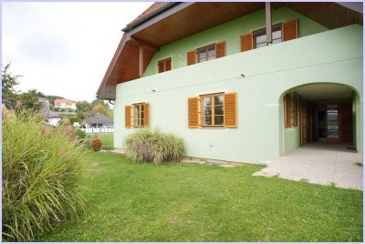 Schöne Gartenwohnung zu mieten. 73m² ruhige Lage / Bad Gleichenberg.1 WZ, 1 SZ, Keller, Parkplatz.