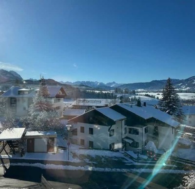3 Zimmer-Wohnung in Halbhöhenlage mit Bergblick