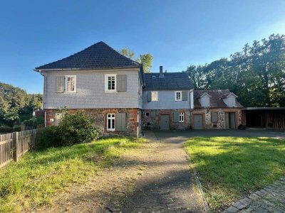 Halber Forsthof direkt am Park in Gedern