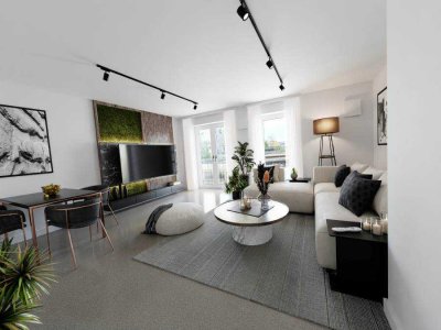 Elegante Wohnung (Erstbezug) direkt an der Amper! Helle Räume, moderne Ausstattung, Süd-Westbalkon