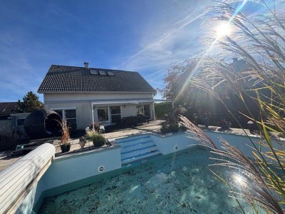 Gattendorf - lichtdurchflutetes EFH in Ruhelage mit Pool und großem Garten