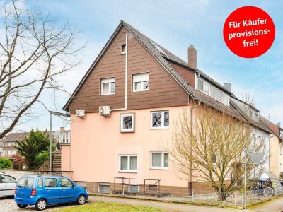 Gemütlich, modern, Platz zum Wohlfühlen: Ihre 3-Zimmer-Wohnung in Knielingen mit Balkon und Garage
