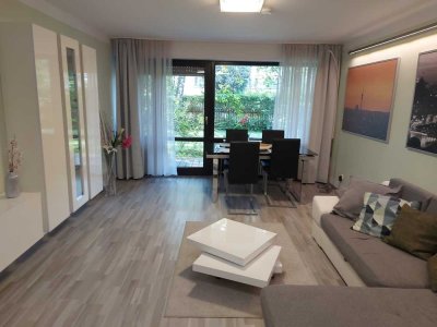 Neuhausen: Moderne 2-Zimmer-Wohnung mit Terrasse in ruhiger Lage – von Privat