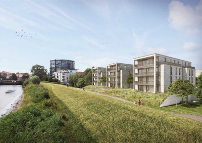 Tolle 3-Zimmer-Neubauwohnung am Stader Stadthafen zu vermieten!