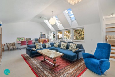 Großzügig • Hell • Außergewöhnlich! Lichtdurchflutetes Penthouse mit 3 Terrassen und Eigengarten! Weitblick inklusive!
