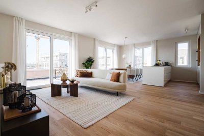 5 ZIMMER PENTHOUSE IM NEUBAU – exklusiv, modern, provisionsfrei
