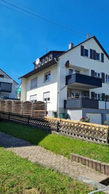 Gepflegte 3-Zimmer-Wohnung mit Balkon und Einbauküche in Korb