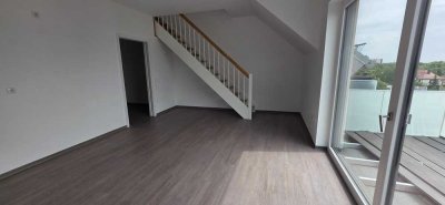 Teichperle Merseburg: 3-Zimmer Maisonettewohnung im Dachgeschoss mit Balkon