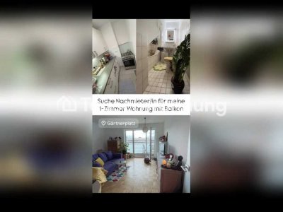 Tauschwohnung: Tausche 1 Zimmer Wohnung gegen min. 2,5 Zimmer Wohnung