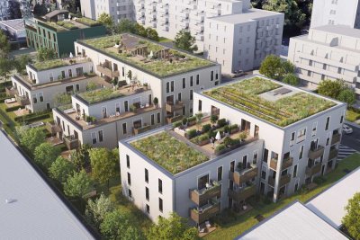 Tilly10, Grundriss Variante 11 - Wohnung mit 2 Garten-Terrassen