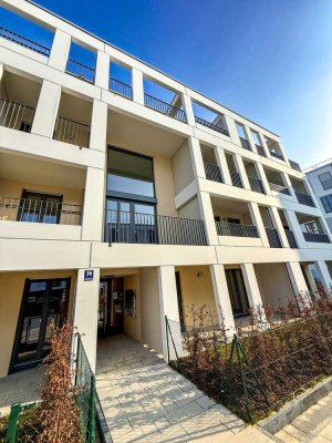 1,5 Zimmer-Neubauwohnung mit großer Loggio Teilmöbliert