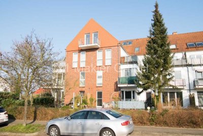 Helle Dachgeschosswohnung mit Balkon in Pampow
