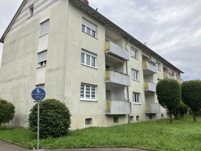 Freundliche 3-Zimmer-Hochparterre-Wohnung mit Balkon in Murrhardt