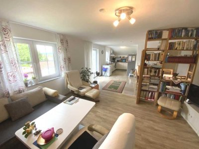 Helle und große Dachgeschosswohnung mit Westbalkon in Bad Wurzach