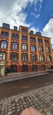 3-Zimmer-Wohnung mit Garten im Ernst Tröger Contor - Plauen Stadtmitte -