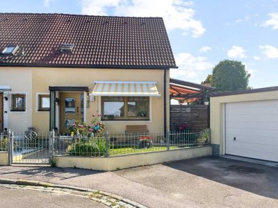 Gemütliche Doppelhaushälfte mit Garage in attraktiver Lage von Treuchtlingen