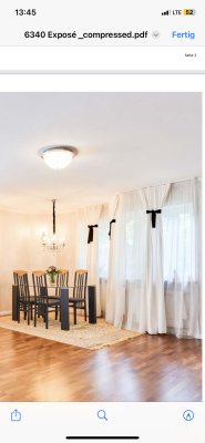 Möblierte 4-Zimmer Wohnung  befristet zu vermieten