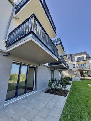 ***Moderne 2-ZKB-Erdgeschosswohnung – Barrierefrei mit Terrasse & Garten***