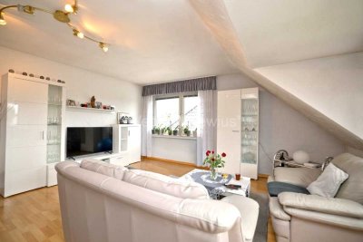 Mitten in der Stadt und ruhig gelegen - helle 3-Zimmer-Wohnung mit EBK, Garage + Stellplatz
