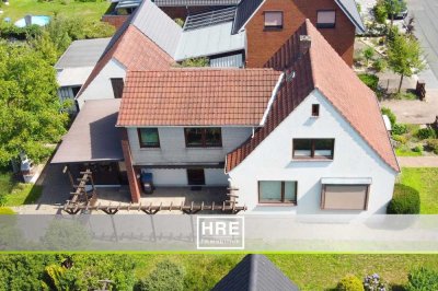 Achim-Uphusen | Familienidyll mit Geschichte! Großes Einfamilienhaus mit Wintergarten viel Potenzial