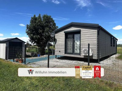 Sparen Sie an der Grunderwerbsteuer: Modernes Mobilheim mit Fußbodenheizung | Energiesparend