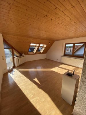 Sonnige 4,5 Zi. Dachgeschosswohnung mit Weitblick und Waldrandlage