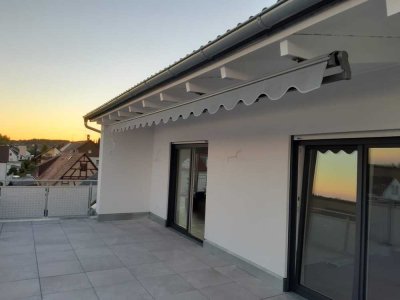 5,5-Zimmer-Penthouse Wohnung mit Blick auf den Schönbuch