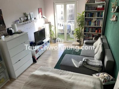 Tauschwohnung: Zentrale 1,5-Zimmer-Wohnung mit zwei Balkonen am Hbf