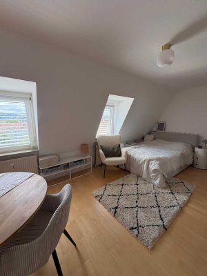 Helle 1-Zimmer-Dachgeschosswohnung in Freiburg