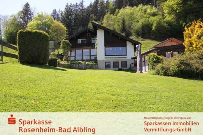 traumhafter See- und Bergblick!