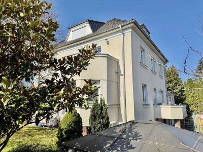 ++ Mondänes & Ruhiges Wohnen  nahe Clara-Zetkin-Park mit Einliegerwohnung für Büro/Praxis ++