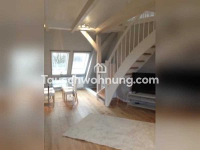 Tauschwohnung: 4 Zimmer  Penthouse direkt am osterbekkanal