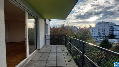 3-Zimmer-Wohnung mit 10m² großen Balkon &amp; sehr guter Infrastruktur nahe der Donauinsel