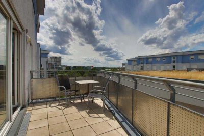 möblierte 2 ZKBB* 5.OG* Aufzug* el. Rolläden* EBK* TG* Westbalkon* Frankfurt-Am Rebstockpark